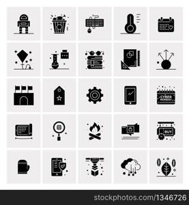 25 Universal Business Icons Vector. Creative Icon Illustration to use in web and Mobile Related project.