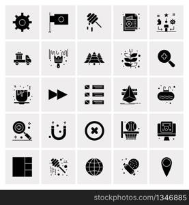 25 Universal Business Icons Vector. Creative Icon Illustration to use in web and Mobile Related project.