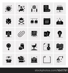 25 Universal Business Icons Vector. Creative Icon Illustration to use in web and Mobile Related project.