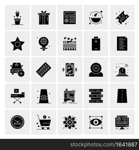 25 Universal Business Icons Vector. Creative Icon Illustration to use in web and Mobile Related project.