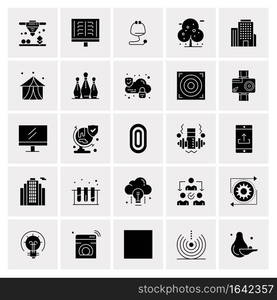 25 Universal Business Icons Vector. Creative Icon Illustration to use in web and Mobile Related project.