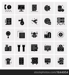 25 Universal Business Icons Vector. Creative Icon Illustration to use in web and Mobile Related project.