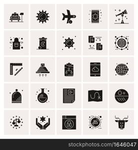 25 Universal Business Icons Vector. Creative Icon Illustration to use in web and Mobile Related project.