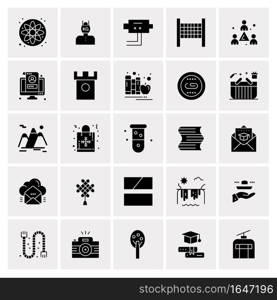 25 Universal Business Icons Vector. Creative Icon Illustration to use in web and Mobile Related project.