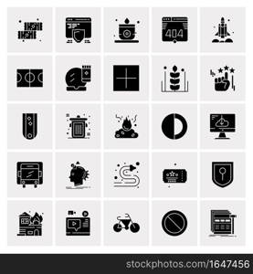 25 Universal Business Icons Vector. Creative Icon Illustration to use in web and Mobile Related project.