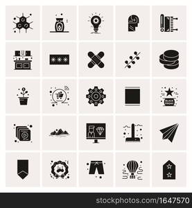 25 Universal Business Icons Vector. Creative Icon Illustration to use in web and Mobile Related project.