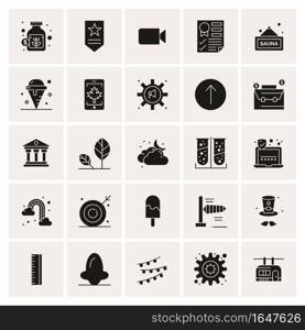 25 Universal Business Icons Vector. Creative Icon Illustration to use in web and Mobile Related project.