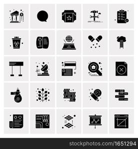 25 Universal Business Icons Vector. Creative Icon Illustration to use in web and Mobile Related project.