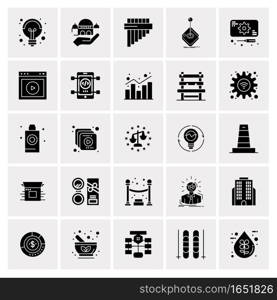 25 Universal Business Icons Vector. Creative Icon Illustration to use in web and Mobile Related project.