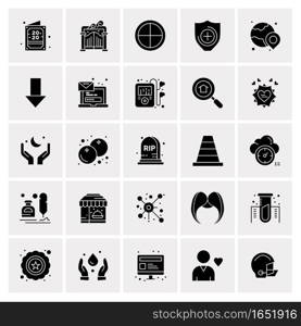 25 Universal Business Icons Vector. Creative Icon Illustration to use in web and Mobile Related project.