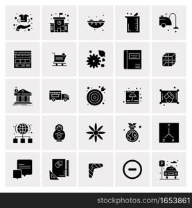 25 Universal Business Icons Vector. Creative Icon Illustration to use in web and Mobile Related project.