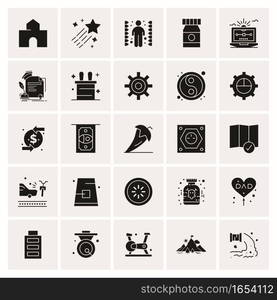 25 Universal Business Icons Vector. Creative Icon Illustration to use in web and Mobile Related project.