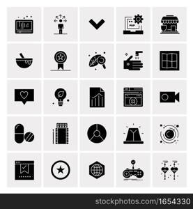 25 Universal Business Icons Vector. Creative Icon Illustration to use in web and Mobile Related project.