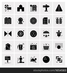 25 Universal Business Icons Vector. Creative Icon Illustration to use in web and Mobile Related project.