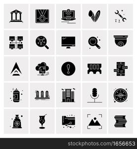 25 Universal Business Icons Vector. Creative Icon Illustration to use in web and Mobile Related project.