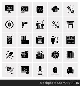 25 Universal Business Icons Vector. Creative Icon Illustration to use in web and Mobile Related project.