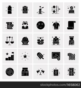 25 Universal Business Icons Vector. Creative Icon Illustration to use in web and Mobile Related project.