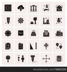 25 Universal Business Icons Vector. Creative Icon Illustration to use in web and Mobile Related project.