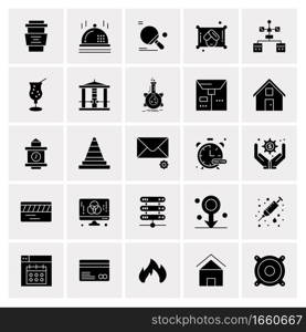 25 Universal Business Icons Vector. Creative Icon Illustration to use in web and Mobile Related project.