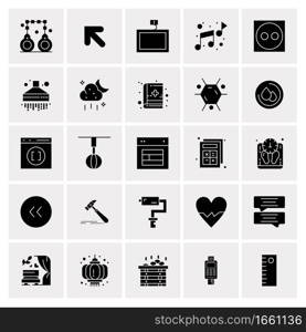 25 Universal Business Icons Vector. Creative Icon Illustration to use in web and Mobile Related project.