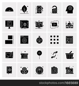 25 Universal Business Icons Vector. Creative Icon Illustration to use in web and Mobile Related project.