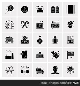 25 Universal Business Icons Vector. Creative Icon Illustration to use in web and Mobile Related project.