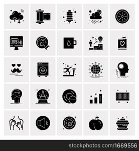 25 Universal Business Icons Vector. Creative Icon Illustration to use in web and Mobile Related project.