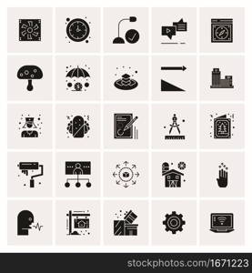 25 Universal Business Icons Vector. Creative Icon Illustration to use in web and Mobile Related project.