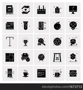 25 Universal Business Icons Vector. Creative Icon Illustration to use in web and Mobile Related project.