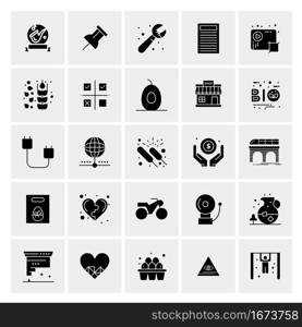 25 Universal Business Icons Vector. Creative Icon Illustration to use in web and Mobile Related project.