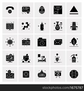 25 Universal Business Icons Vector. Creative Icon Illustration to use in web and Mobile Related project.