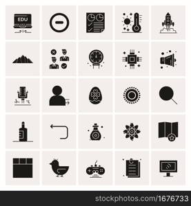 25 Universal Business Icons Vector. Creative Icon Illustration to use in web and Mobile Related project.