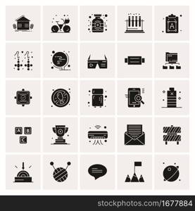 25 Universal Business Icons Vector. Creative Icon Illustration to use in web and Mobile Related project.