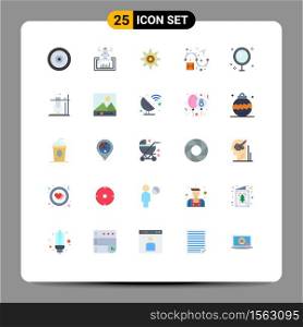 25 Universal Flat Colors Set for Web and Mobile Applications mirror, bathroom, web, bath, creativity Editable Vector Design Elements