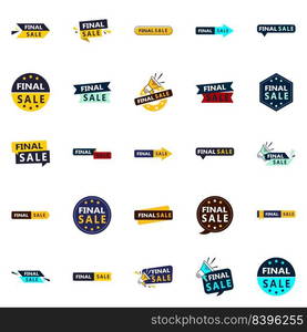 25 Vector Final Sale Banners for Websites and Social Media