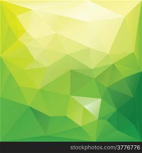 3 D Geometric Abstract background. Vector Illustration.