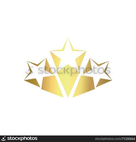 3 Star Icon Gold