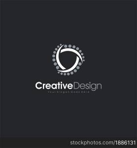 3 Three logo design circle