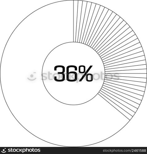36   pie chart percentage infographic round pie chart percentage