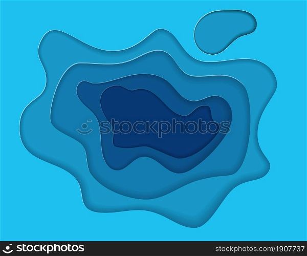 3D abstract background. paper cut shapes. Vector design layout for business presentations, flyers, posters and invitations. Colorful carving art. 3D abstract background