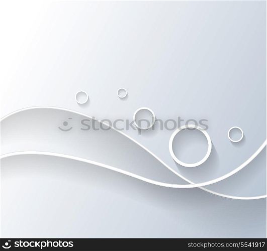 3D abstract geometrical background