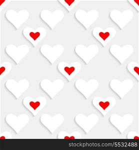 3d Abstract Vector Valentine Background