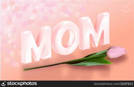 3d banner template designed with TULIP. Minimal pink background suitable for Mother&rsquo;s Day and Valentine&rsquo;s Day. 3d banner template designed with TULIP. Minimal pink background suitable for Mother&rsquo;s Day and Valentine&rsquo;s Day.