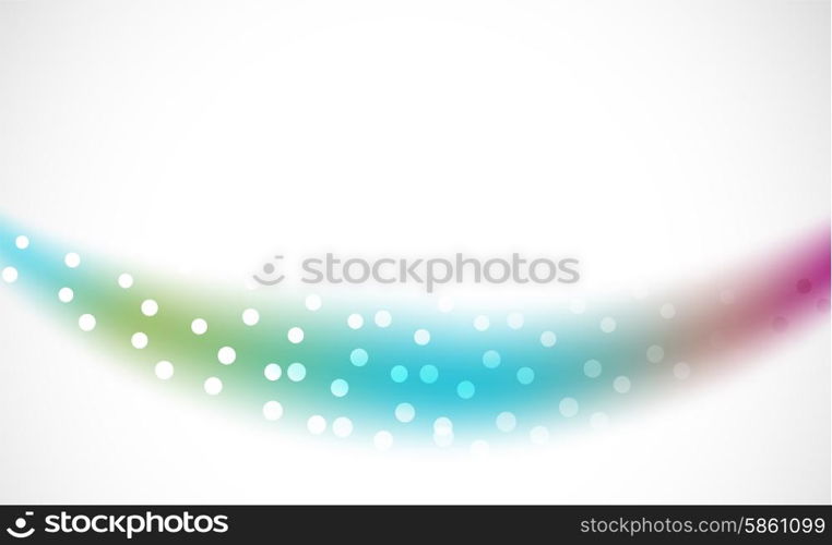 3d colorful wave line, abstract background with light and shadow effects. Wavy pattern, layout