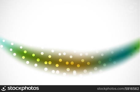 3d colorful wave line, abstract background with light and shadow effects. Wavy pattern, layout