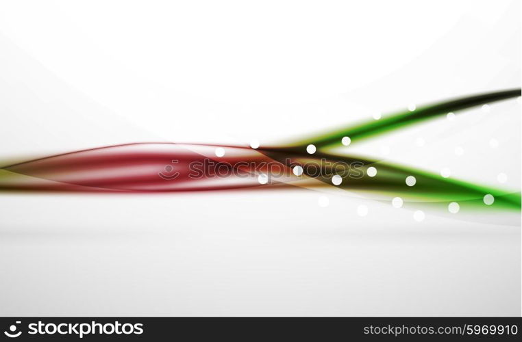 3d colorful wave line, abstract background with light and shadow effects. Wavy pattern, layout