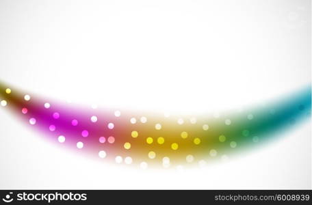 3d colorful wave line, abstract background with light and shadow effects. Wavy pattern, layout