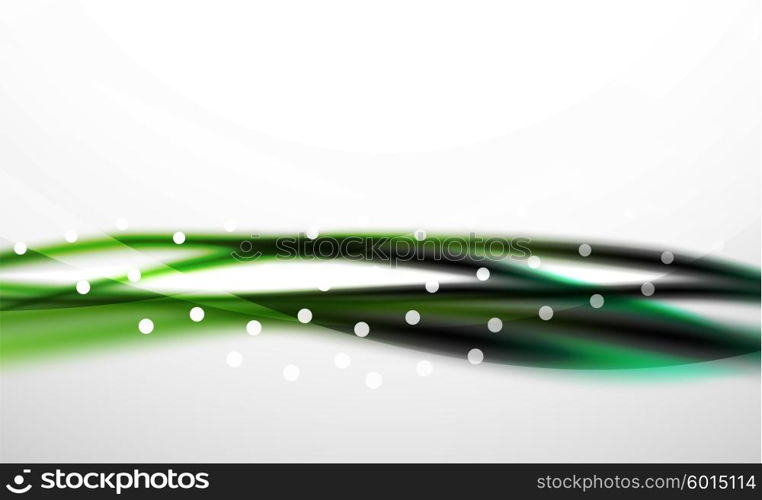 3d colorful wave line, abstract background with light and shadow effects. Wavy pattern, layout