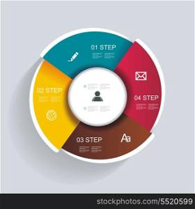 3d design infographics for presentations, seminars, advertising