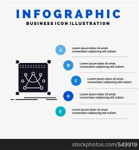 3d, edit, editing, object, resize Infographics Template for Website and Presentation. GLyph Gray icon with Blue infographic style vector illustration.. Vector EPS10 Abstract Template background